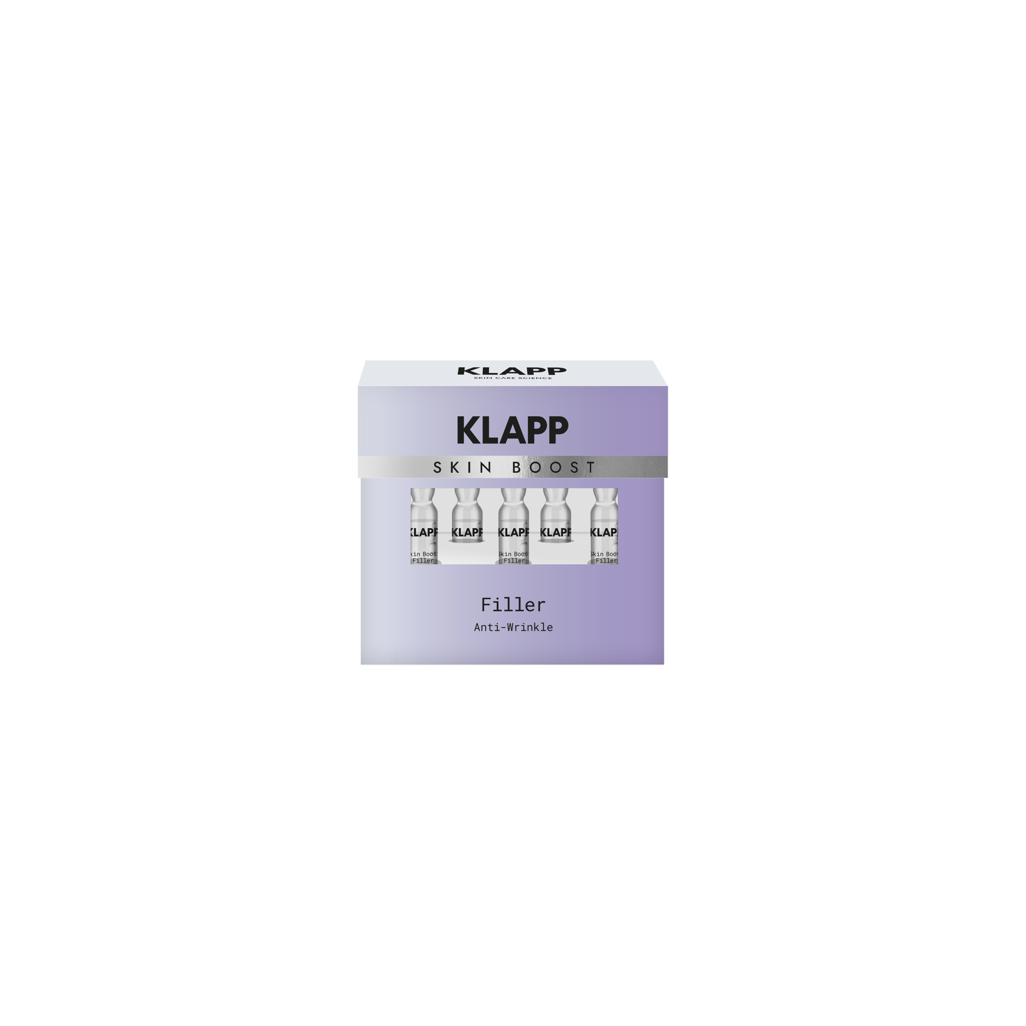 Bao bì Skin Boost Ampoules - Anti-Wrinkle Klapp, cải thiện nếp nhăn Klapp