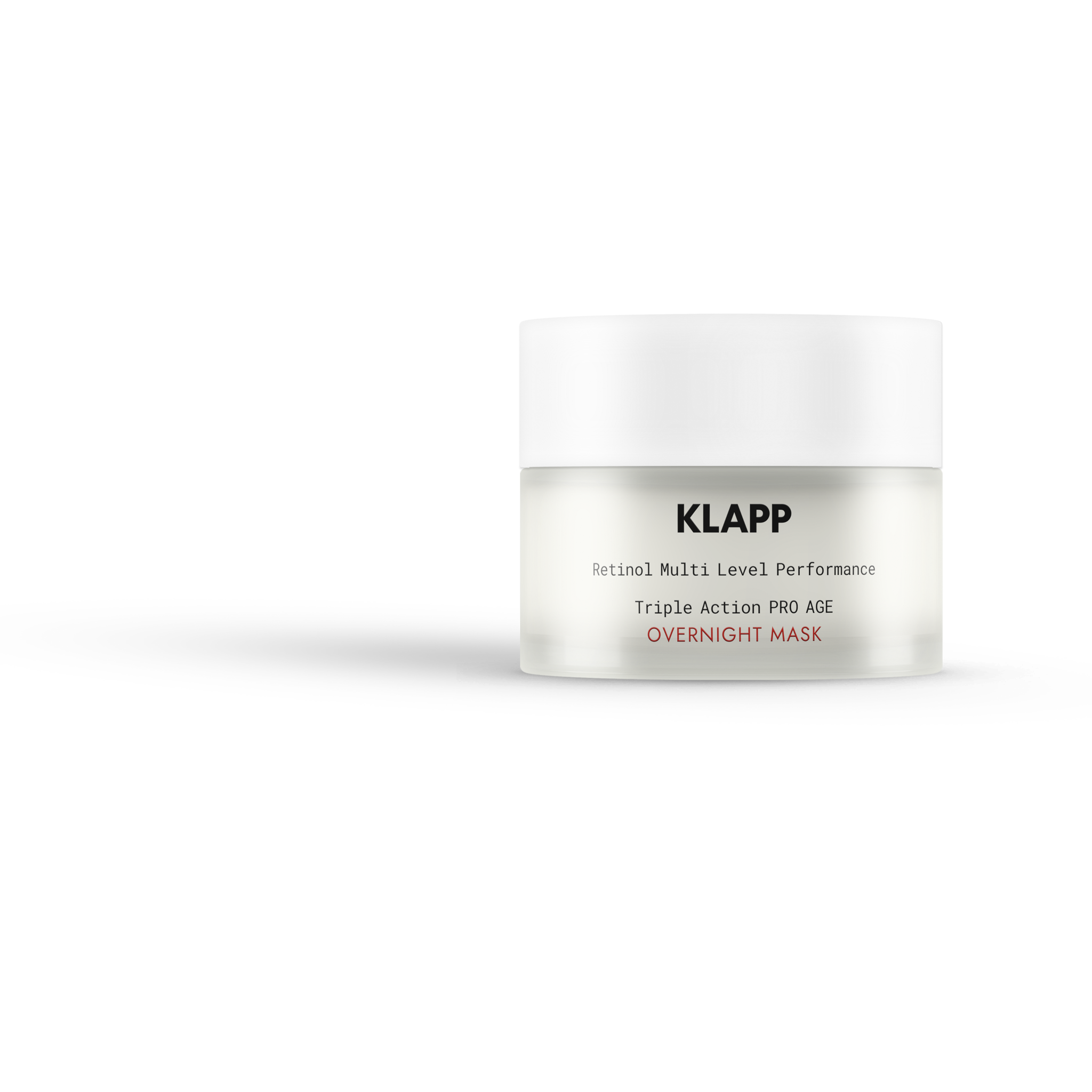 Bao bì Overnight Mask Klapp, mặt nạ đêm tái tạo da Retinol Klapp
