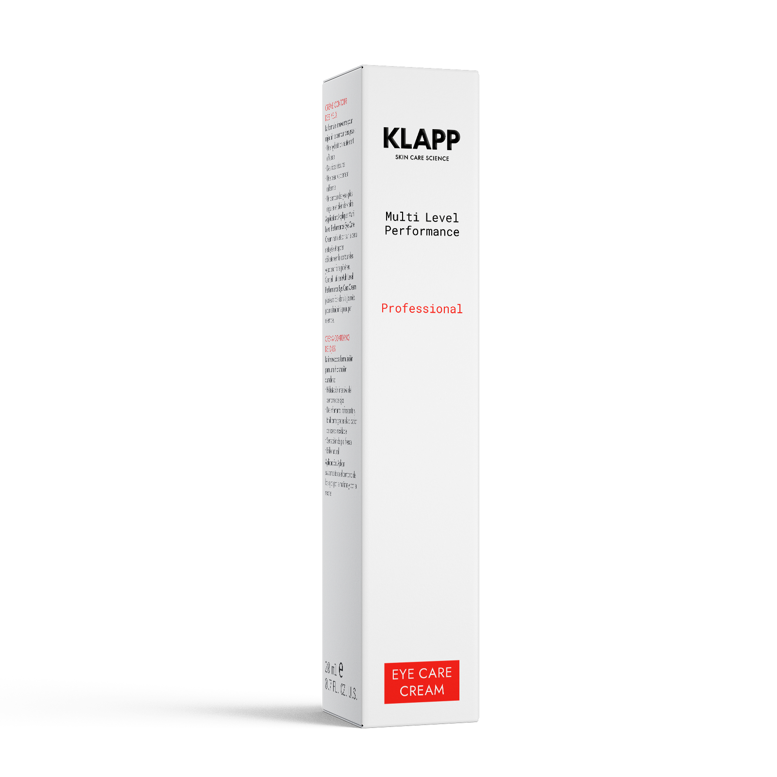 Bao bì HMLP Eye Care Cream Klapp, kem dưỡng ẩm vùng mắt Klapp