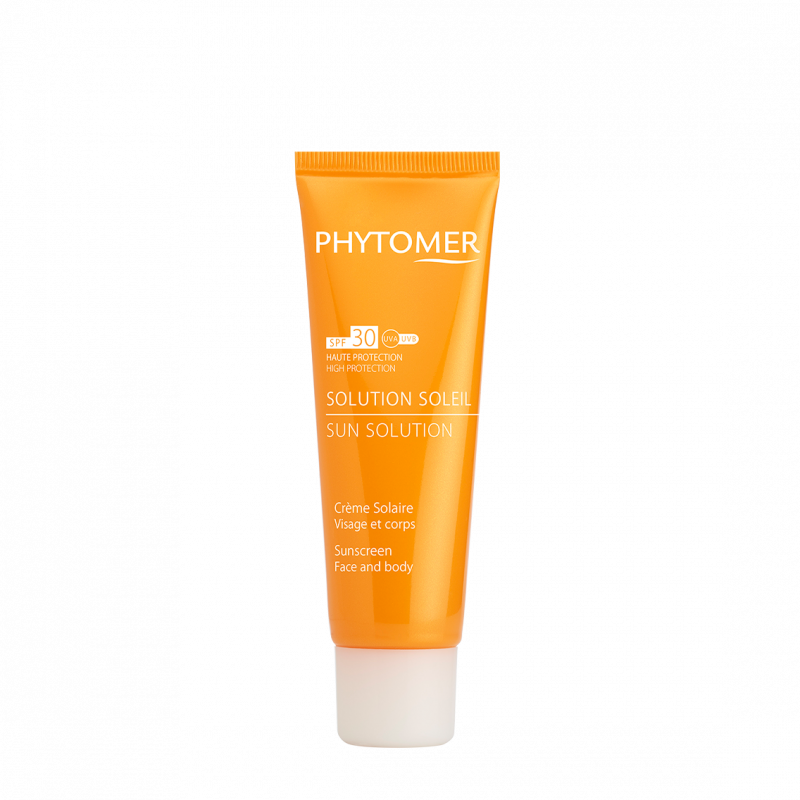sunsolution-1 PFSOV172- SUN SOLUTION SUNSCREEN SPF30 FACE AND BODY – 125ml SUNSOLUTION