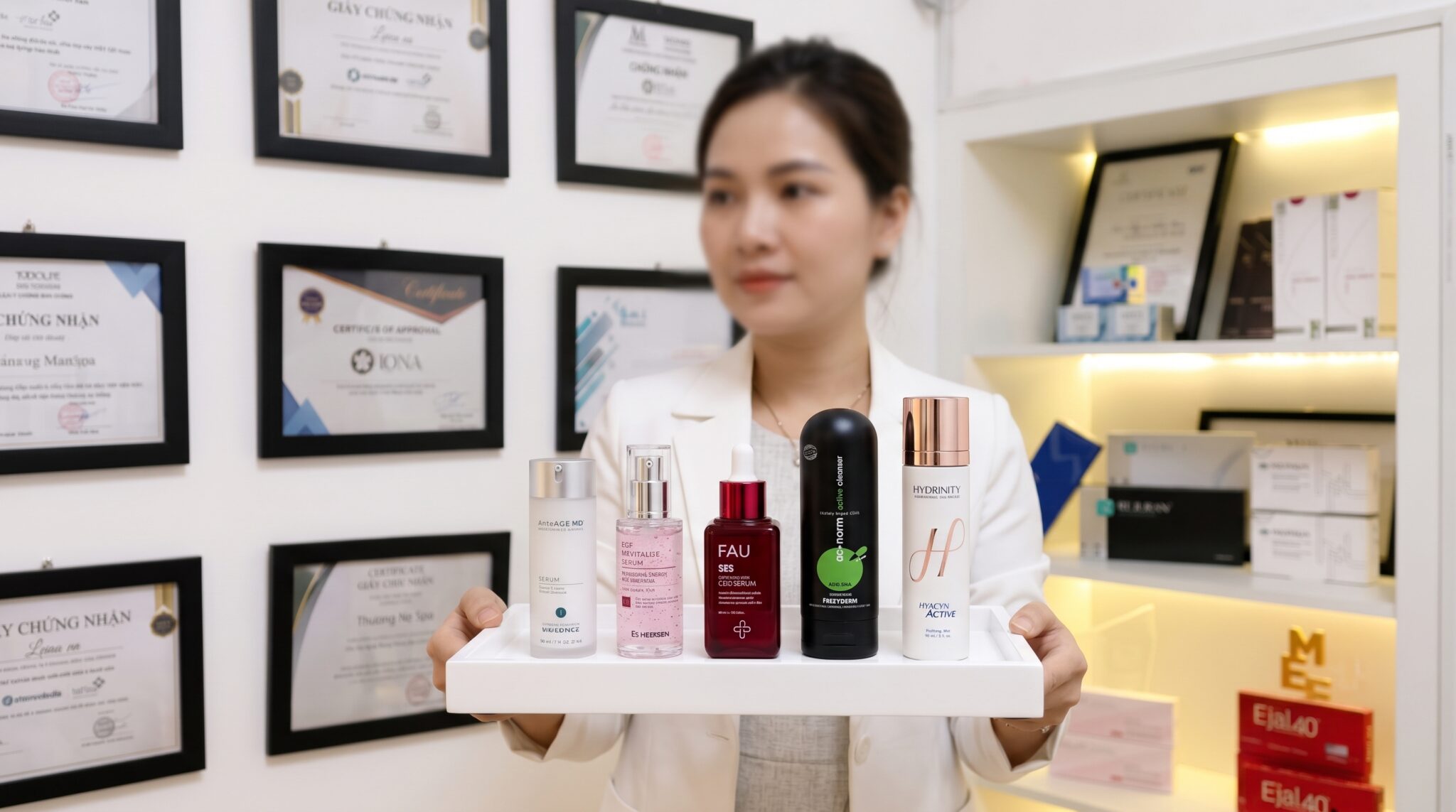 Cách trẻ hóa da tại nhà với hoạt chất giao tiếp tế bào tại Lona