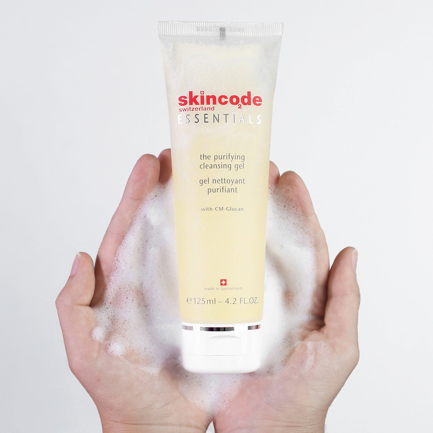 Gel rửa mặt Purifying Cleansing Gel 380ml SKINCODE – hình ảnh sản phẩm