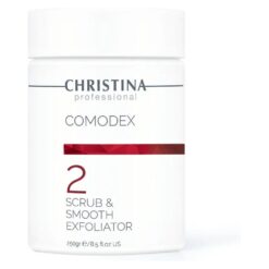 Kem tẩy tế bào chết Comodex Step 2 Scrub & Smooth Exfoliator 250ml Christina