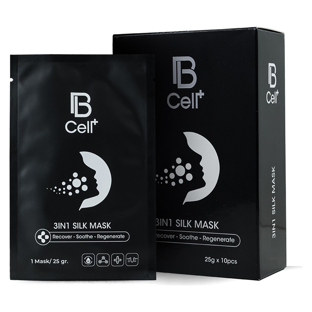 Mỹ phẩm Bcell chính hãng – mặt nạ BCELL+ 3in1 Silk Mask tại Lona