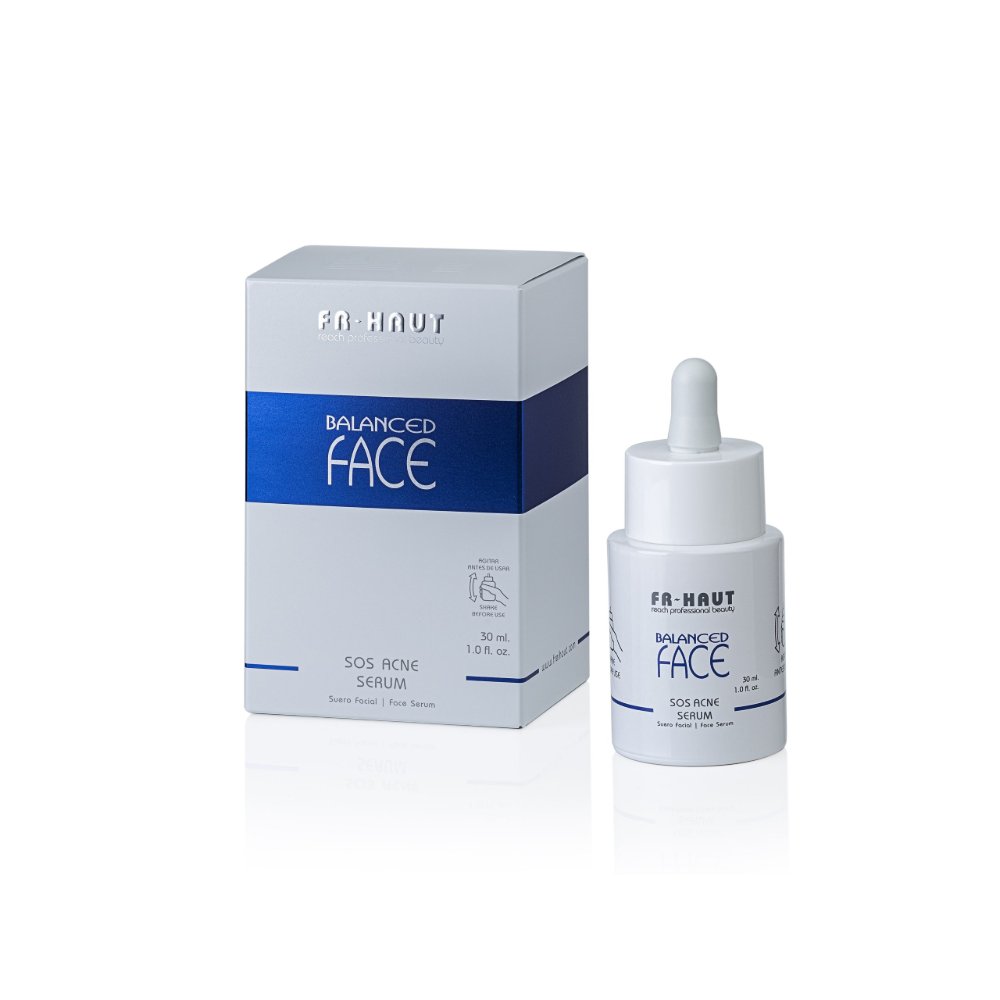 Serum điều trị mụn Balanced Face- 30ml – gợi ý dùng kèm mặt nạ đất sét Harmony Mask Balanced Face FR HAUT