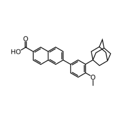 Cấu trúc phân tử Adapalene