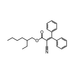 Cấu trúc phân tử Octocrylene