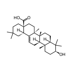 Cấu trúc phân tử Oleanolic Acid-NDGA