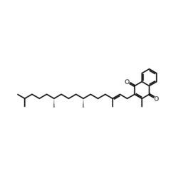 Cấu trúc phân tử Vitamin K