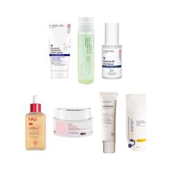 Lona Kit AC Repair – bộ 7 sản phẩm: Care:Nel Cicavita B5 Salicylic Acid Gent, Xịt khoáng trị mụn Usolab Bio Sensitive , Serum phục hồi da Care:nel Hyaluvita B5 , Skin Solution SOS Serum 100ml, Jin Jung Calming Cream (Kem dưỡng kiềm d, Sun Repair - 50