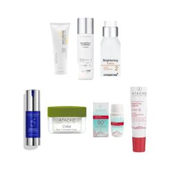 Lona Kit Glow & Bright – bộ 7 sản phẩm: BIO INTENSIVE BRIGHTENING CLEANSER 120ml, Dermafirm Melavita C Exosome Toner - 200, Tinh chất Brightening Essence - 50ml, BRIGHTALIVE 30 ml / 1.7 Fl. Oz ZO, Atache Blast C Antioxidant Cream 50ml, Atache Despigm