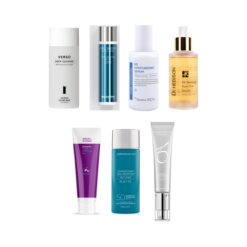 Lona Kit Pore Fix Treatment – bộ 7 sản phẩm: GEL RỬA MẶT BHA LÀM SẠCH SÂU VÀ CÂN BẰNG, AI Pore-Reducing Water (Toner se khít lỗ, B5 Moisturizing Serum 100ml ISOV, RX-Heritage Pore Fine Serum 50ml, Hydra Mattifying Gel 150ml, KEM CHỐNG NẮNG KIỀM DẦU F