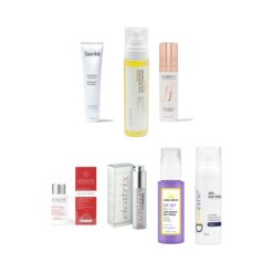 Lona Kit Remove Dark Spot – bộ 7 sản phẩm: Senté Exfoliating Cleanser 163ml, Xịt khoáng trắng sáng Usolab Bio Brighte, Hydrinity Restorative HA Serum - Serum p, Atache TXA Exo Serum 30ml, Cicatrix Cream, SPF 50 Anti Blemish Sun Cream 50 ml, Hyaestic