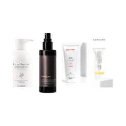 Lona Kit Smoothy Body Care – bộ 4 sản phẩm: Relief Mood Body Wash (Sữa tắm dưỡng ẩm , FolliClear | Xịt dưỡng kiểm soát và điều, Sữa dưỡng ẩm toàn thân Skincode 24h Comf, BIO INTENSIVE BODY SUN BLOCK CREAM 120ml