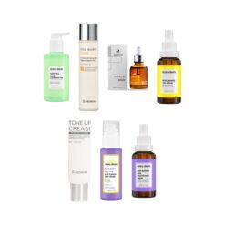 Lona Niacinamide Kit – bộ 7 sản phẩm: Purifying Face Cleansing Gel for Normal , Vita Bright Toner (Nước hoa hồng trắng d, Hydra B5 Serum 30ml, Niacinamide 10% Serum 30 ml, Kem dưỡng trắng da Dr.Hedison Tone Up Cr, SPF 50 Anti Blemish Sun Cream 50 ml,