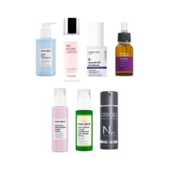 Lona Vitamin B3 Kit – bộ 7 sản phẩm: Gentle Face Cleansing Gel for Sensitive , Jin Jung Calming Toner 100ml, Care:Nel Hyaluvita B5 Cica Serum ( 30ml), Vitamin B Complex Serum 20 ml Juliette A, Repairing & Strengthening Barrier Cream , SPF 50 Cica Rep