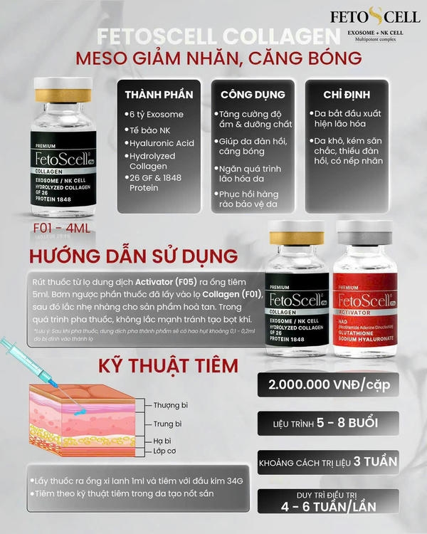 Peptide fetoscell có an toàn cho da nhạy cảm không