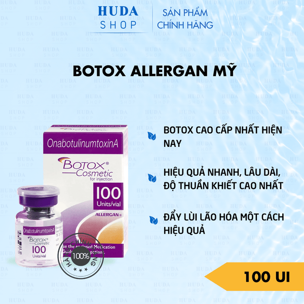 Botox allergan giá 2025: mẹo tối ưu chi phí nhưng vẫn an toàn