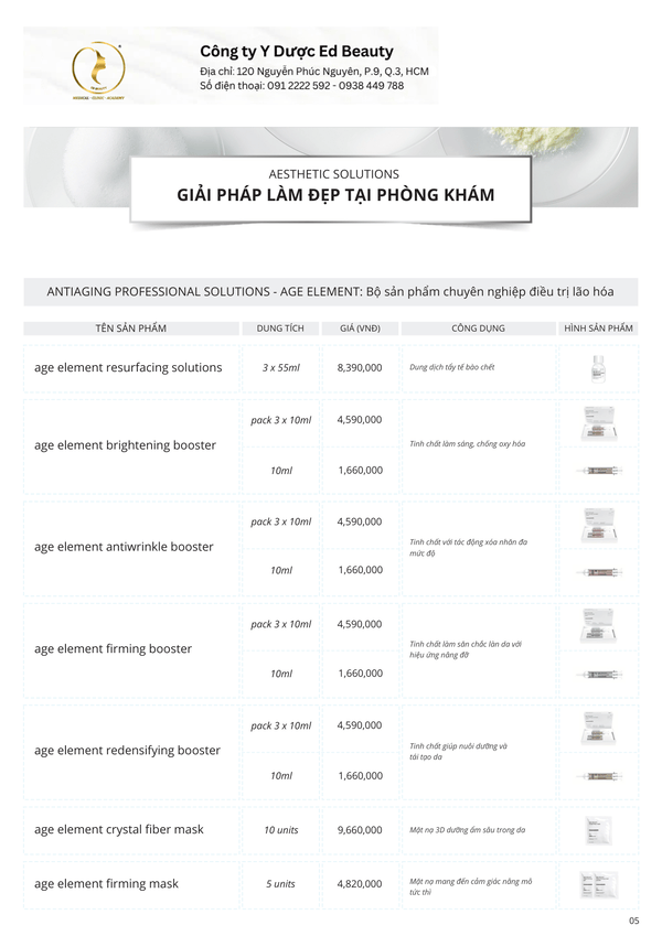 So sánh chi phí mesoestetic giữa mua sản phẩm và làm liệu trình tại phòng khám