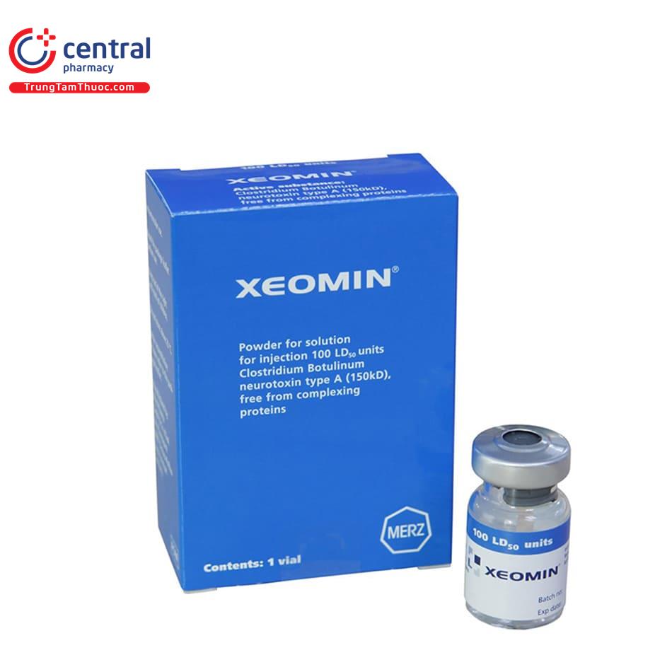 Chi phí botox Xeomin theo liều: xeomin 50u và xeomin 100u