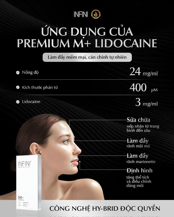 Các dòng filler infini và ứng dụng