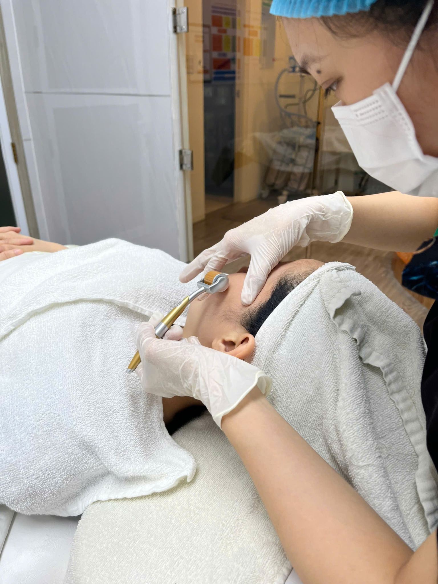 Juliette Armand hậu phi kim, Juliette Armand microneedling, PDRN Rejuvenation Microneedling, công nghệ lăn kim, tái tạo da
