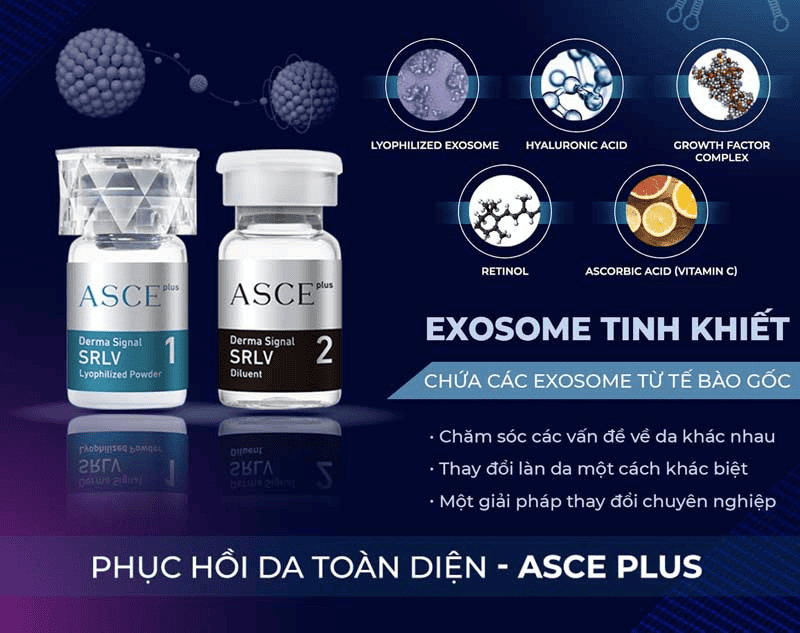 Asce Plus so sánh với PRP, mesotherapy và serum peptide — nên chọn phương án nào?
