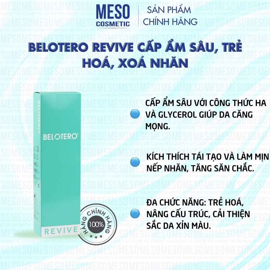 Belotero Meso có hiệu quả ngay không — kéo dài được bao lâu?