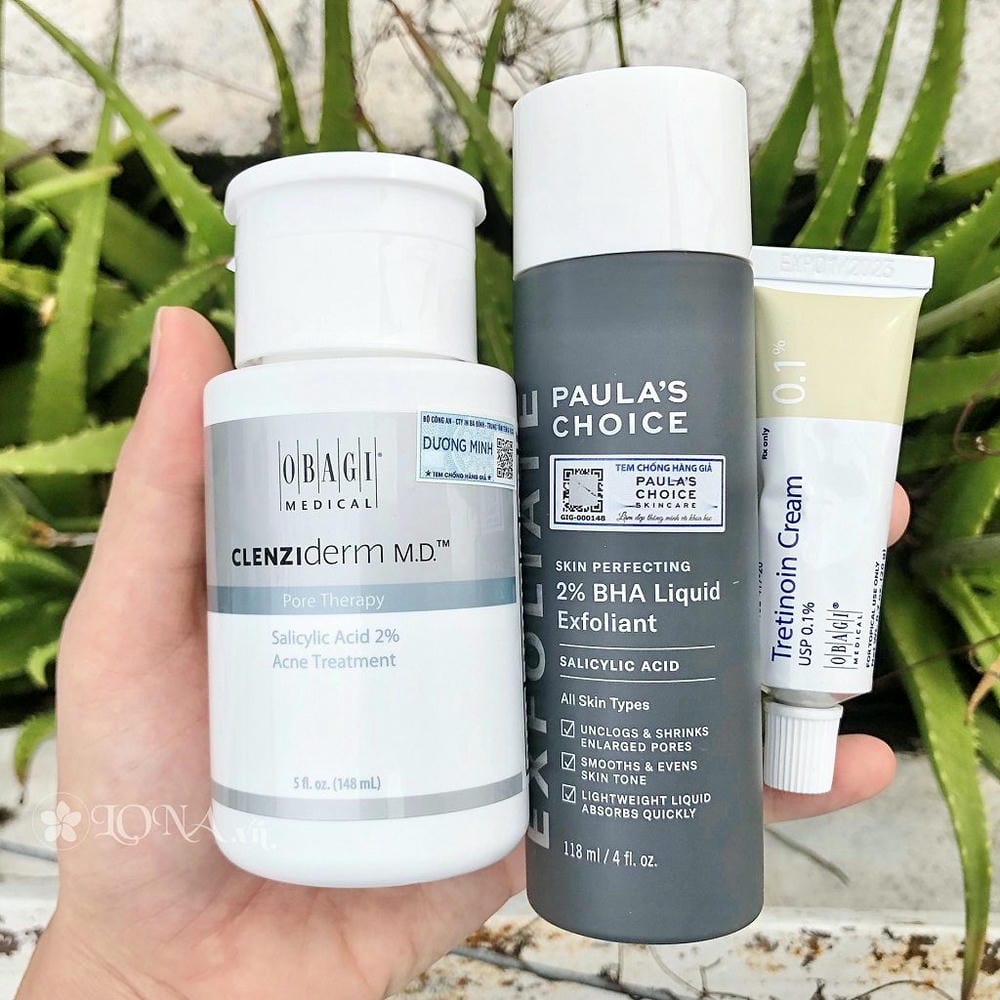 Da dầu, mụn đầu đen, lỗ chân lông to (muốn trị mụn + se khít)
