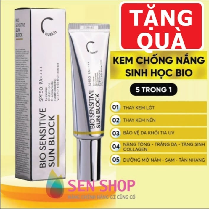 Thành phần chính của Bio Sensitive Sun Block hoạt động thế nào — lợi ích và lưu ý
