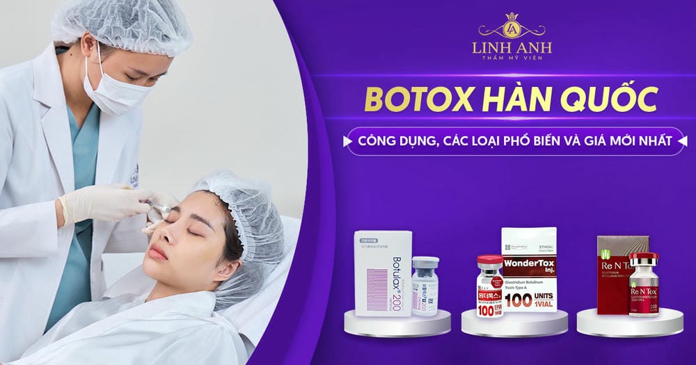 So sánh ngắn: Botox (Allergan) — Xeomin — Botox Hàn (prabotulinumtoxinA/Nabota/Beautem) — chọn thế nào?