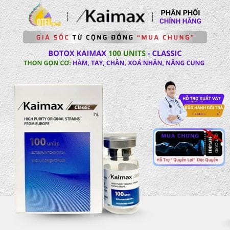 Bằng chứng lâm sàng và dữ liệu nhà sản xuất về Kaimax