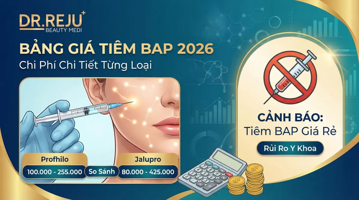 Quy trình một liệu trình BAP chuẩn tại clinic — từng bước rõ ràng