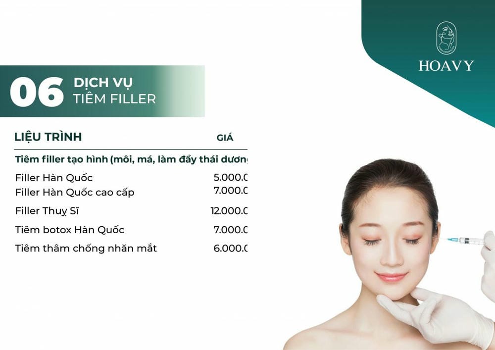 Các tiêu chí chọn cơ sở tiêm filler để tránh rủi ro và đạt kết quả tự nhiên?