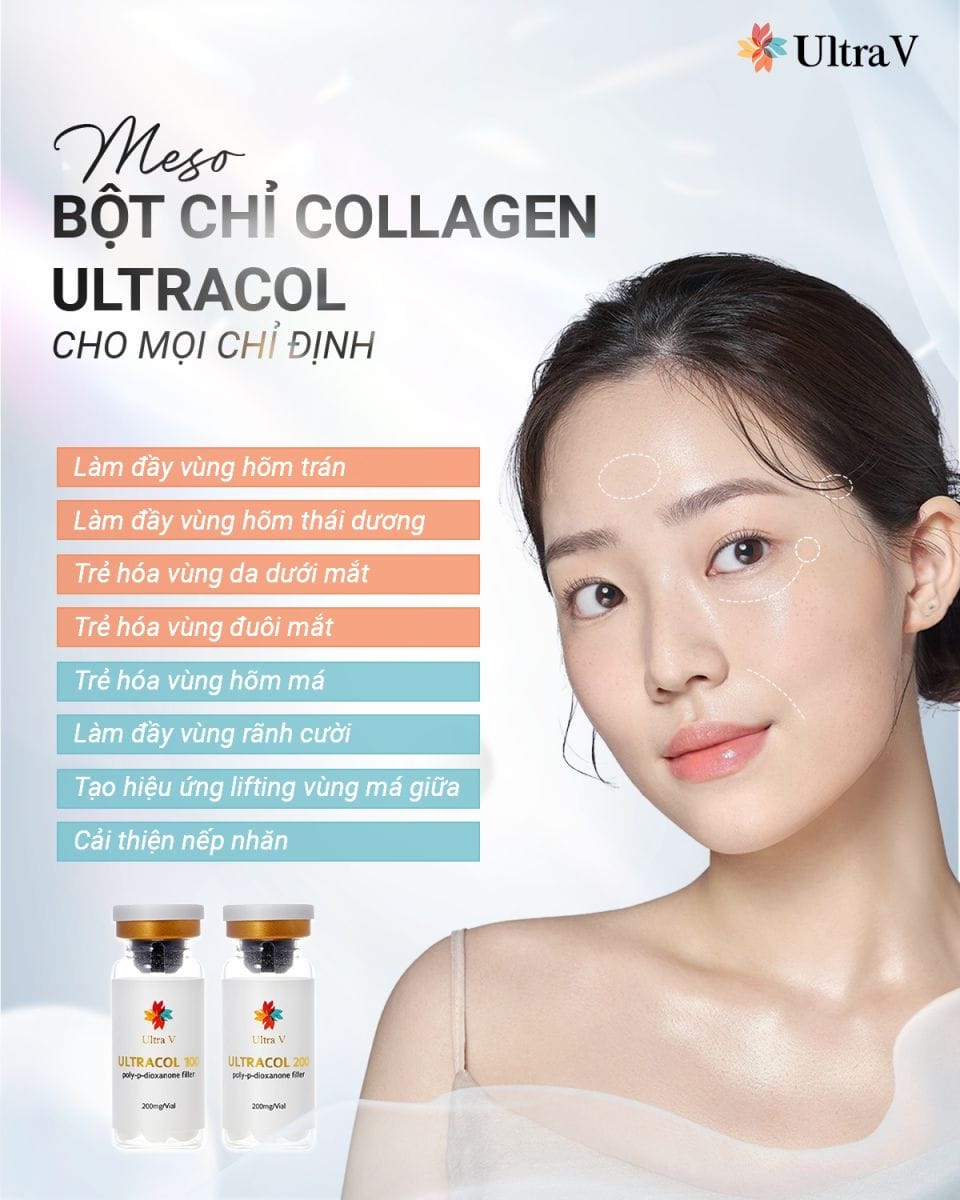 Bột chỉ PDO so với chỉ cấy nâng cơ (thread lift) và filler HA: ưu nhược điểm