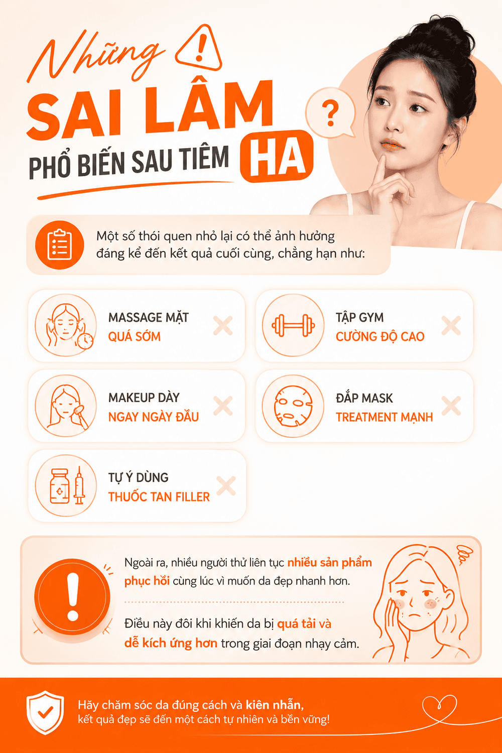 Cần làm gì nếu nghi ngờ tắc mạch hoặc biến chứng filler (hyaluronidase)?