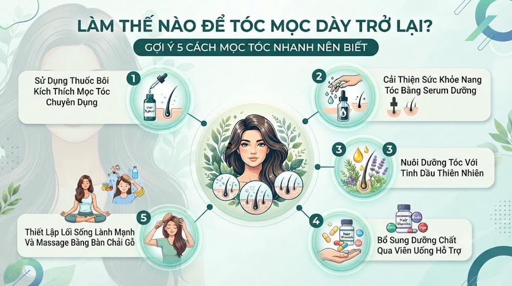Làm sao để dưỡng nang tóc tại nhà một cách an toàn và có cơ sở khoa học?