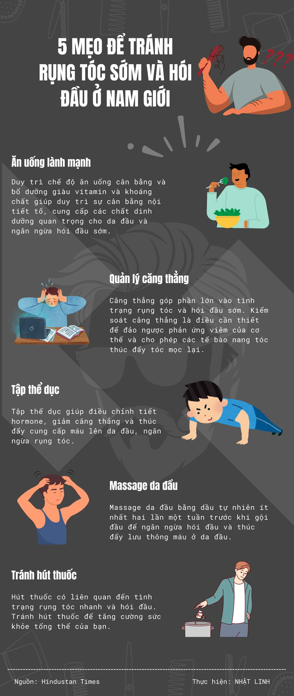 Cơ chế tác động chính trong rụng tóc cần biết