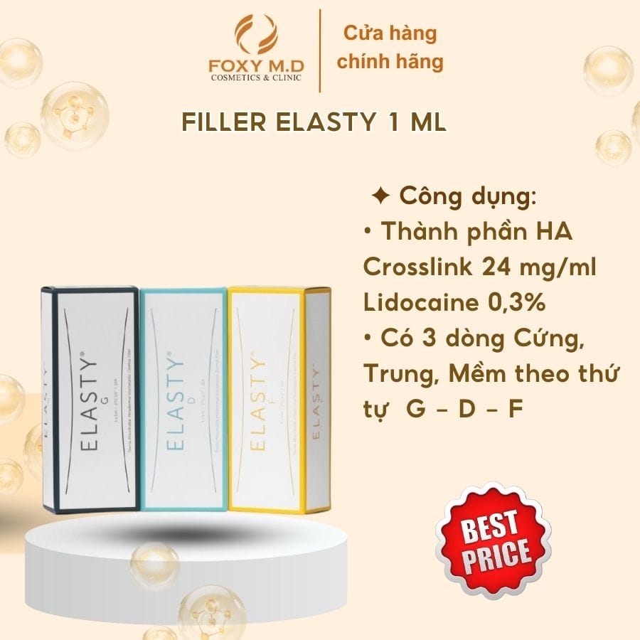 Bằng chứng lâm sàng và giới hạn hiện tại về Filler Elasty
