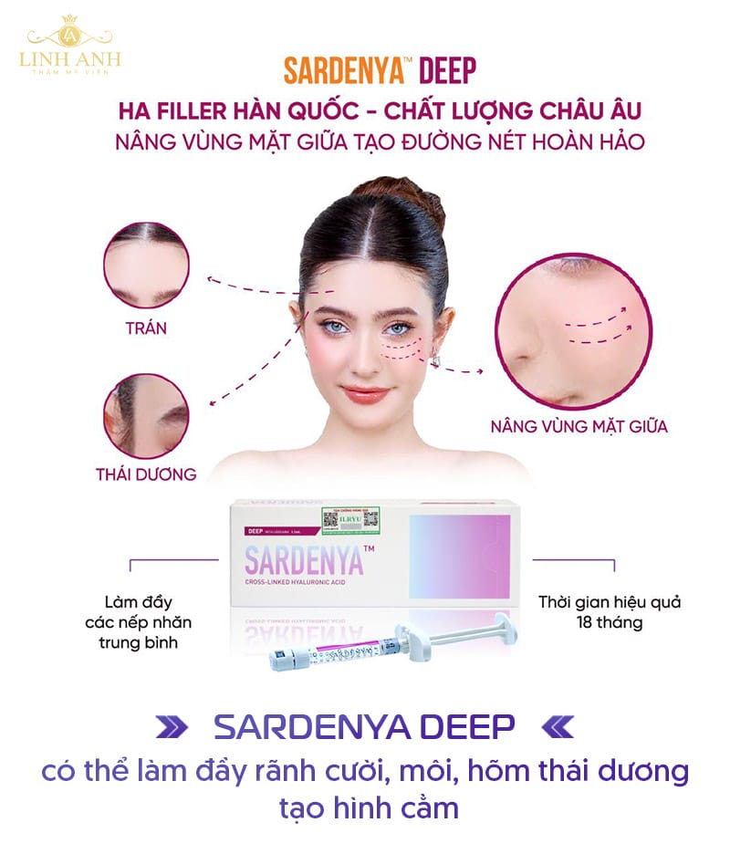 Sardenya so với các filler khác: điểm mạnh và lưu ý