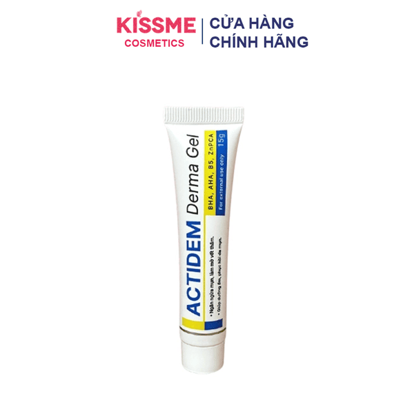Gel chấm mụn Actidem có chứa những thành phần gì và tại sao chúng lại được chọn?