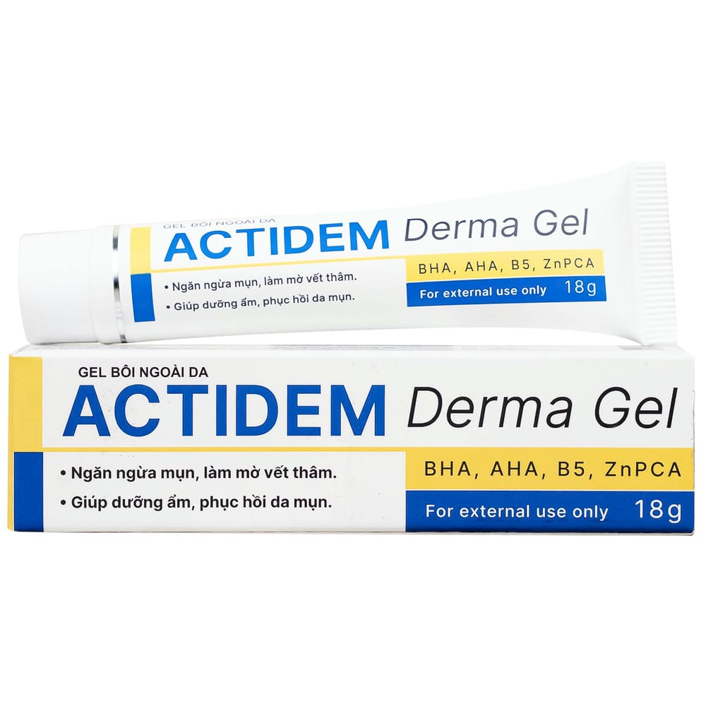 Gel chấm mụn Actidem hoạt động như thế nào để giảm mụn và thâm?