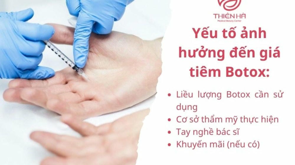 Tiêm Botox trị mồ hôi tay có hiệu quả bao lâu?