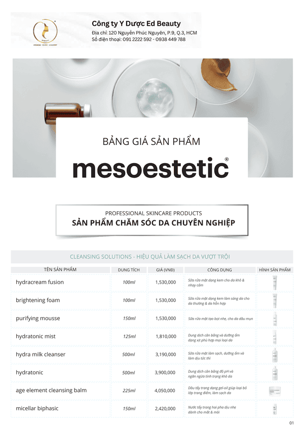 Bài toán kết hợp: khi nào nên kết hợp Mesoestetic với liệu pháp khác?