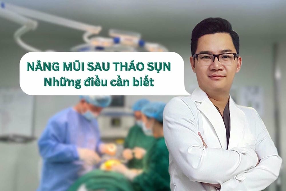 Bệnh nhân nào không phù hợp để tiêm filler vùng mũi sau tháo sụn?