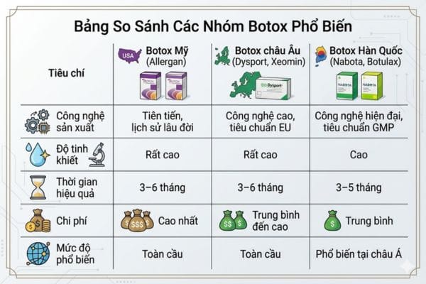 Làm sao nhận biết botox chính hãng khi đến clinic?