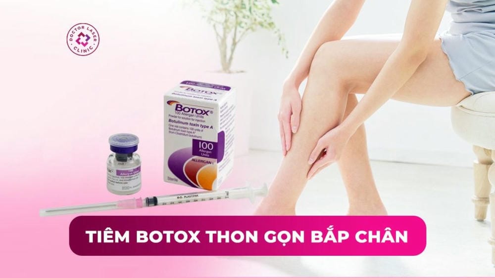 Liều botox bắp chân bao nhiêu đơn vị?