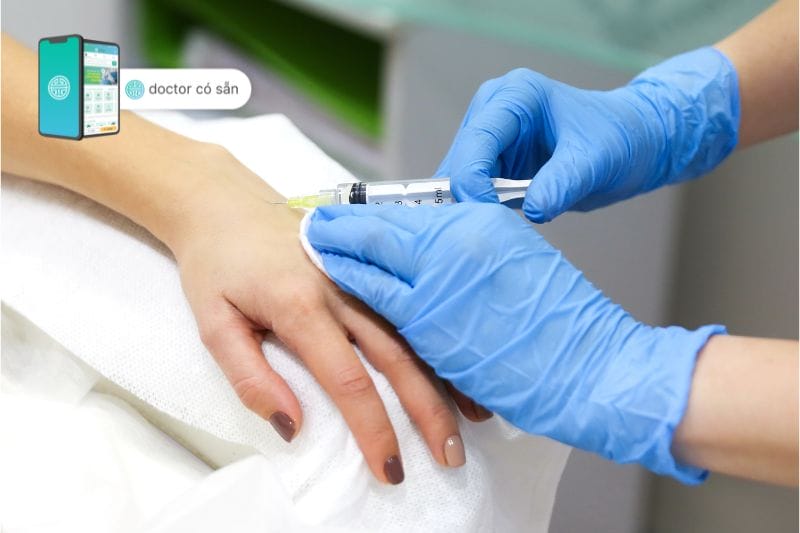 Quy trình tiêm Botox cho mồ hôi tay diễn ra như thế nào?