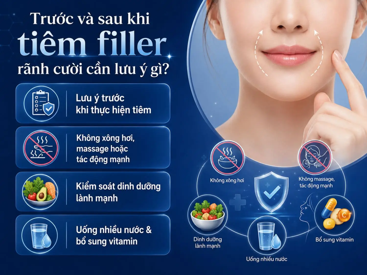 Làm sao để chọn nơi tiêm an toàn và có kết quả tự nhiên?