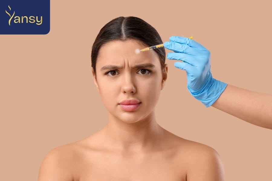 Bằng chứng lâm sàng và giới hạn hiện tại về an toàn của filler vùng trán là gì?